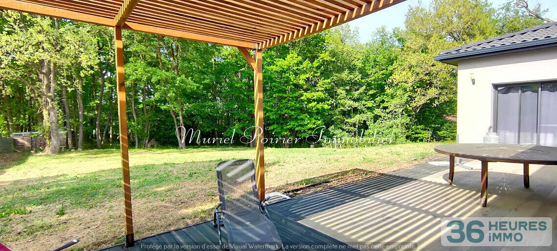 Maison contemporaine 2021 – Plain-pied – Calme – Vue sur le bois