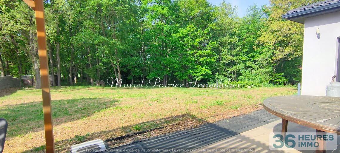 Maison contemporaine 2021 – Plain-pied – Calme – Vue sur le bois