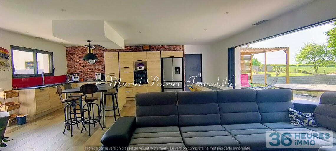 Maison contemporaine 2021 – Plain-pied – Calme – Vue sur le bois