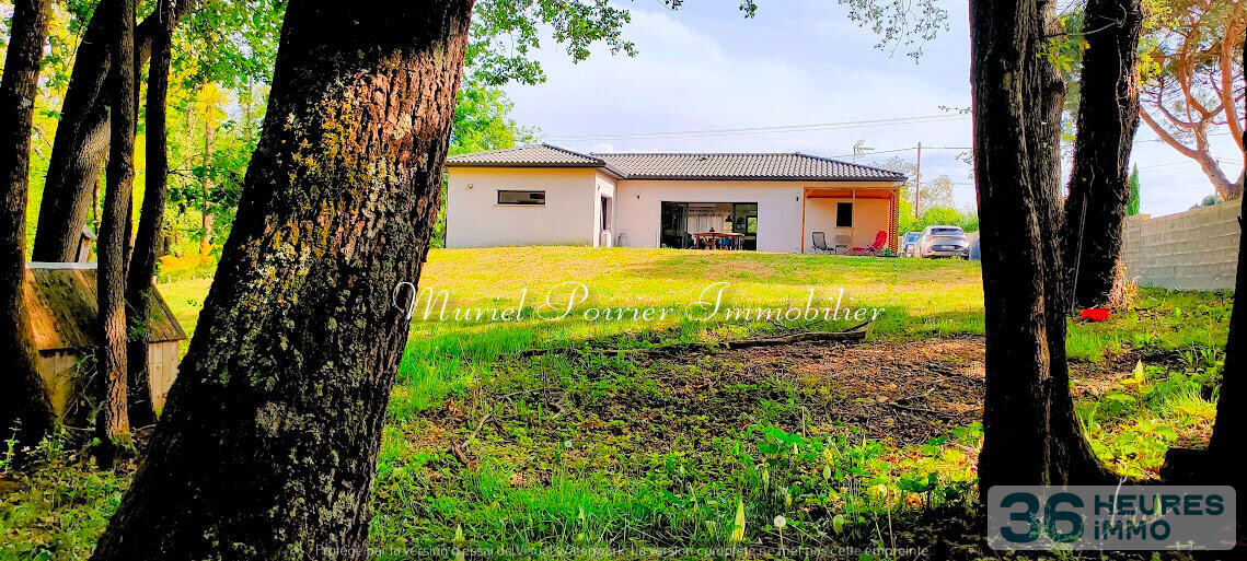 Maison contemporaine 2021 – Plain-pied – Calme – Vue sur le bois