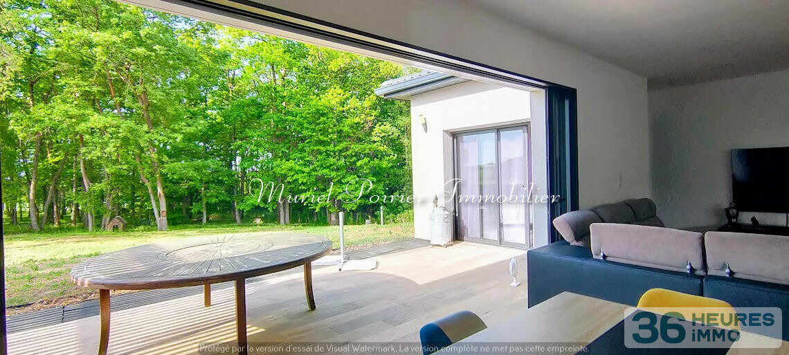 Maison contemporaine 2021 – Plain-pied – Calme – Vue sur le bois