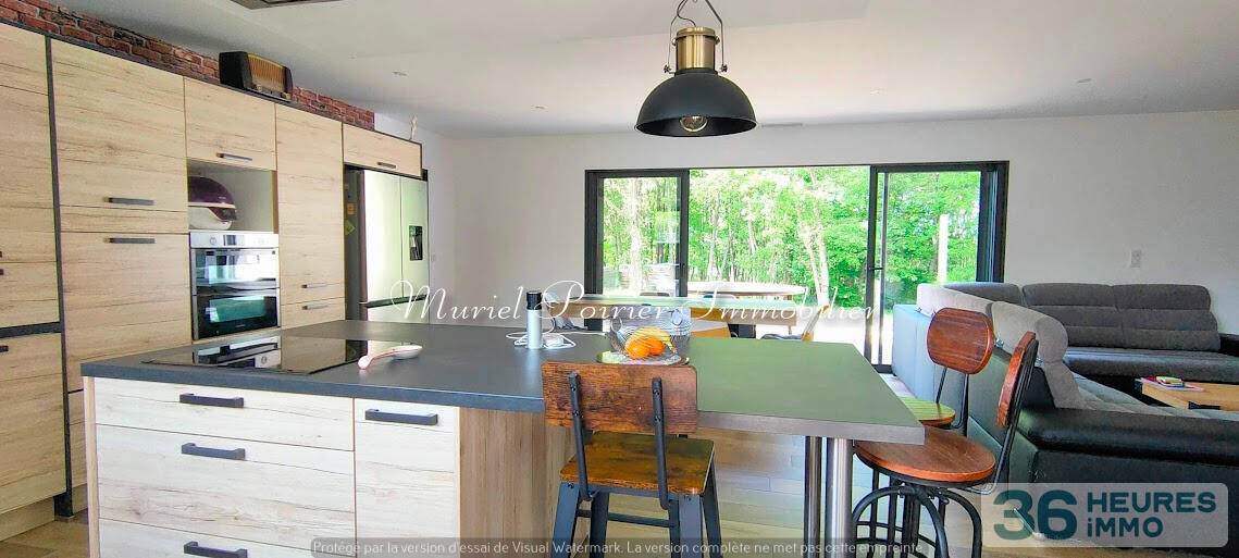 Maison contemporaine 2021 – Plain-pied – Calme – Vue sur le bois