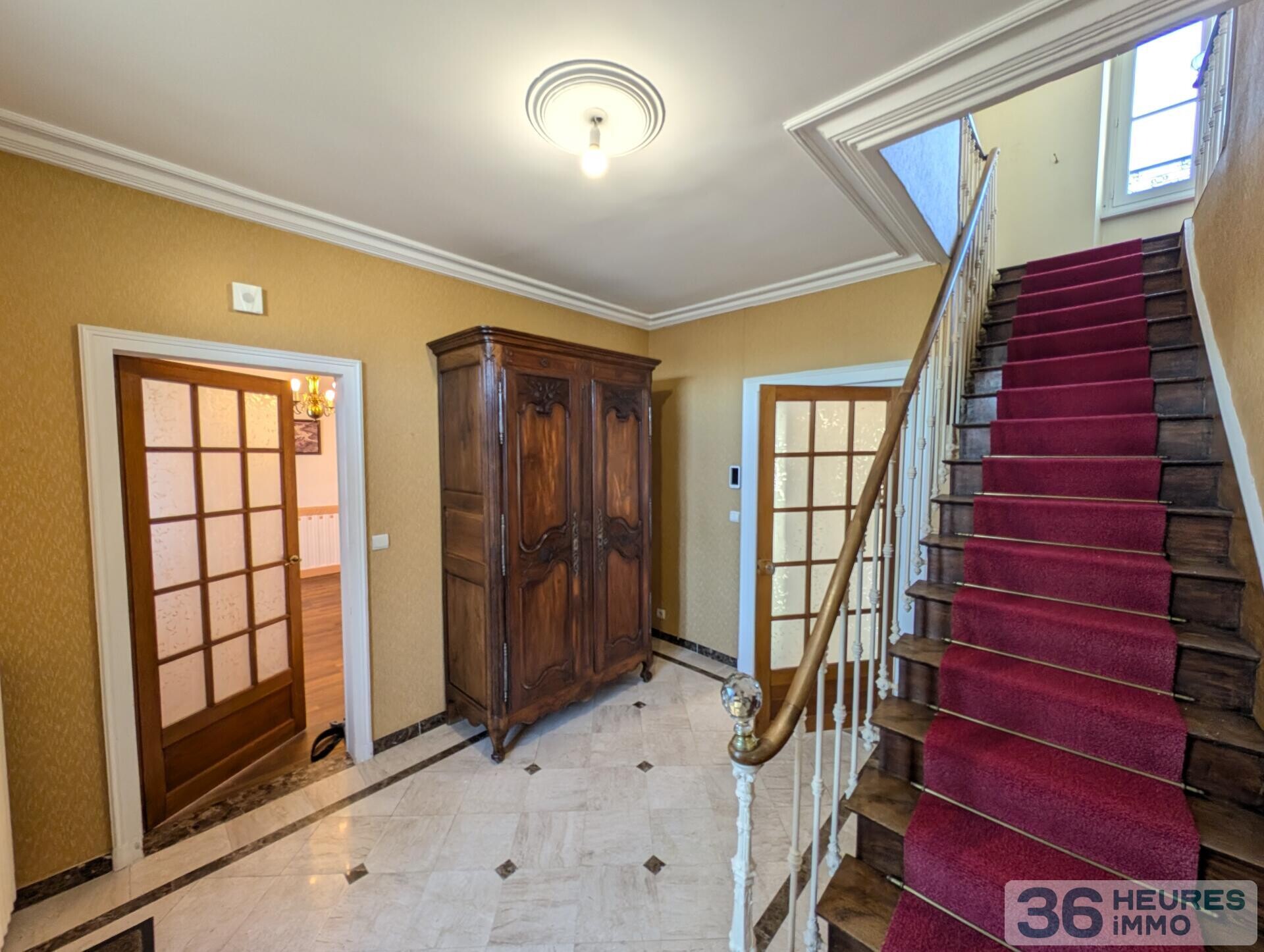 MASION DE CHARME 220 m²  6 CHAMBRES - VERANDA - JARDIN  - GARAGE