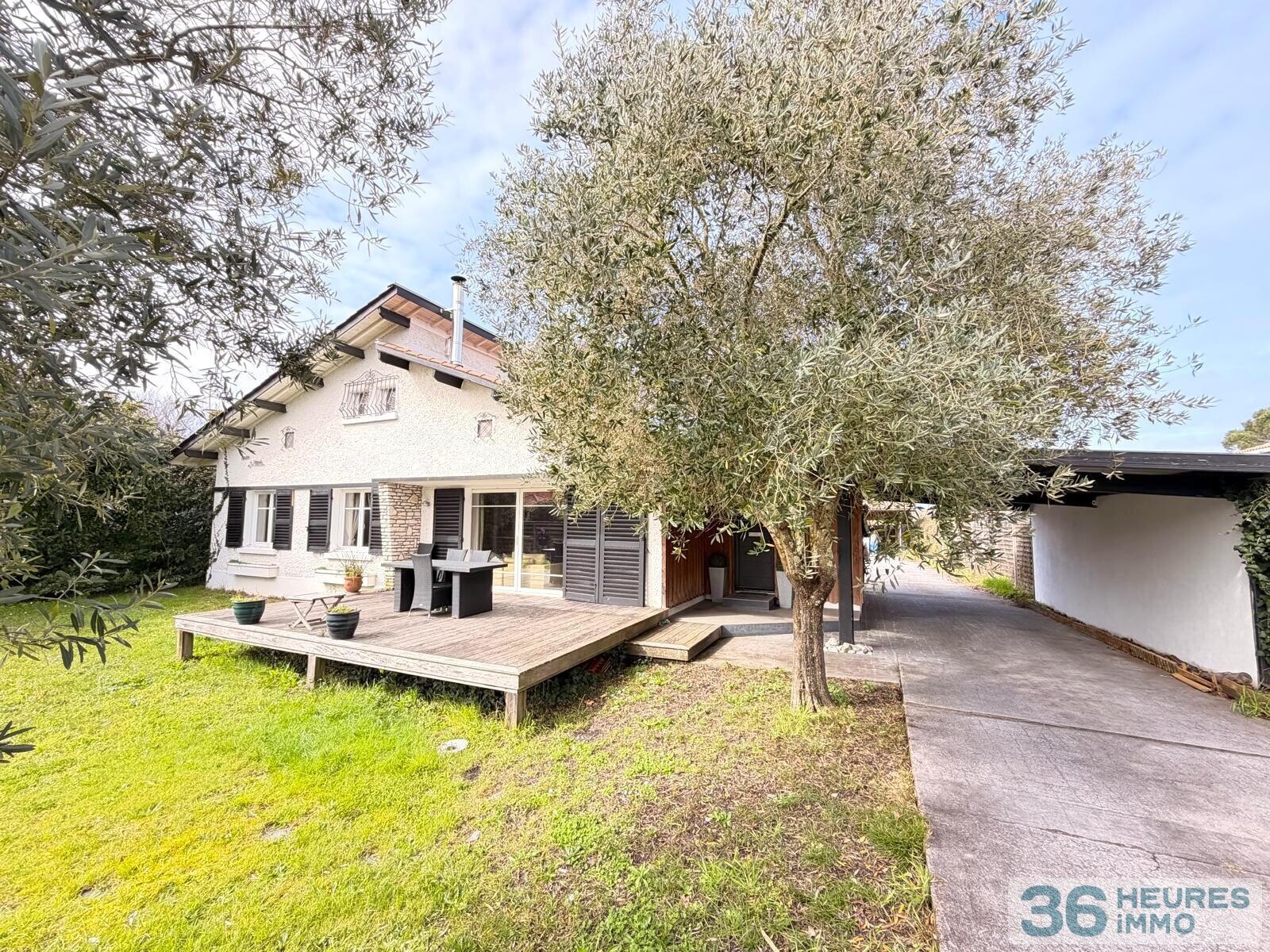 Charmante maison T4 avec piscine et dépendance sur grand jardin à La Teste De Buch
