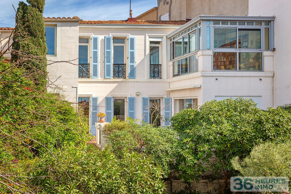 MARSEILLE 7 EME - ENDOUME - MAISON DE CHARME AVEC VUE MER GARAGE ET DEPENDANCE