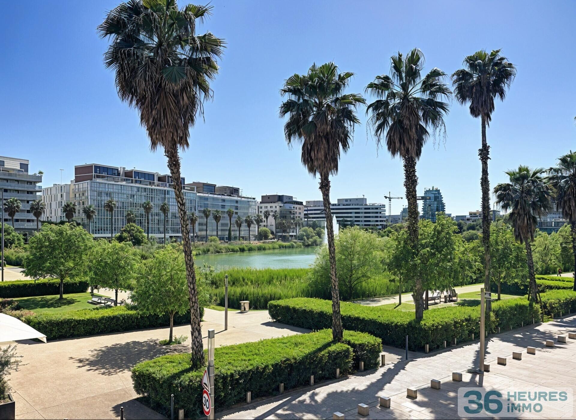 PORT MARIANNE - DEUX PIÈCES DE 50 M2 EN PREMIÈRE LIGNE DU BASSIN JACQUES COEUR