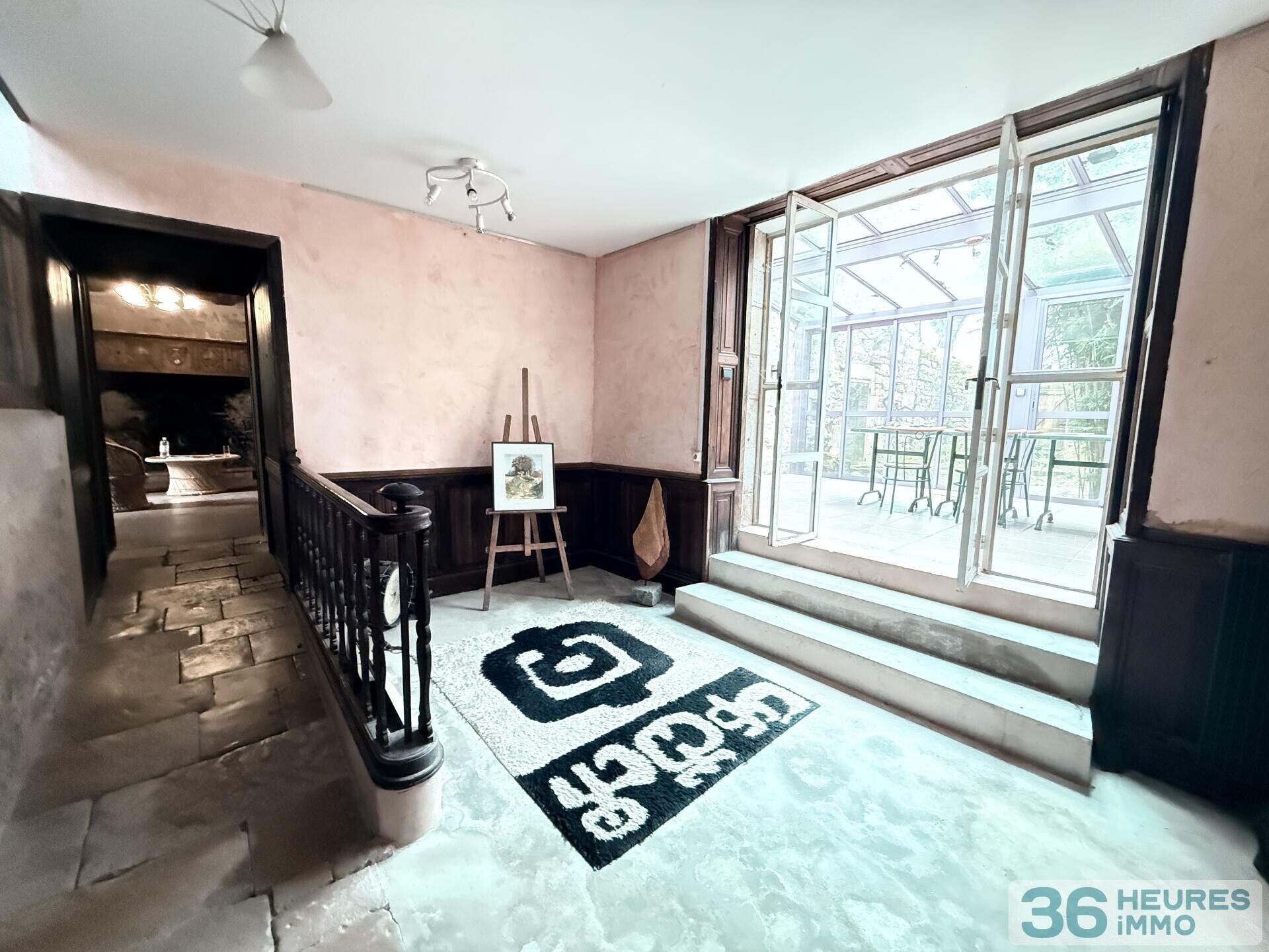 Demeure de maître XVIIIᵉ avec dépendance, piscine et vue