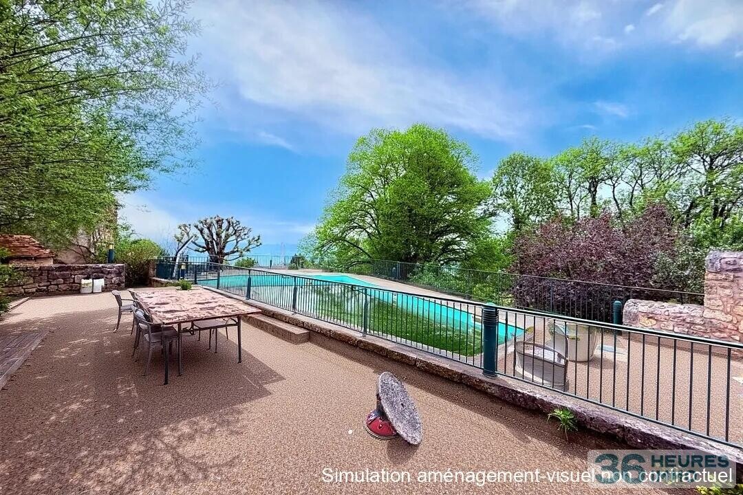 Demeure de maître XVIIIᵉ avec dépendance, piscine et vue