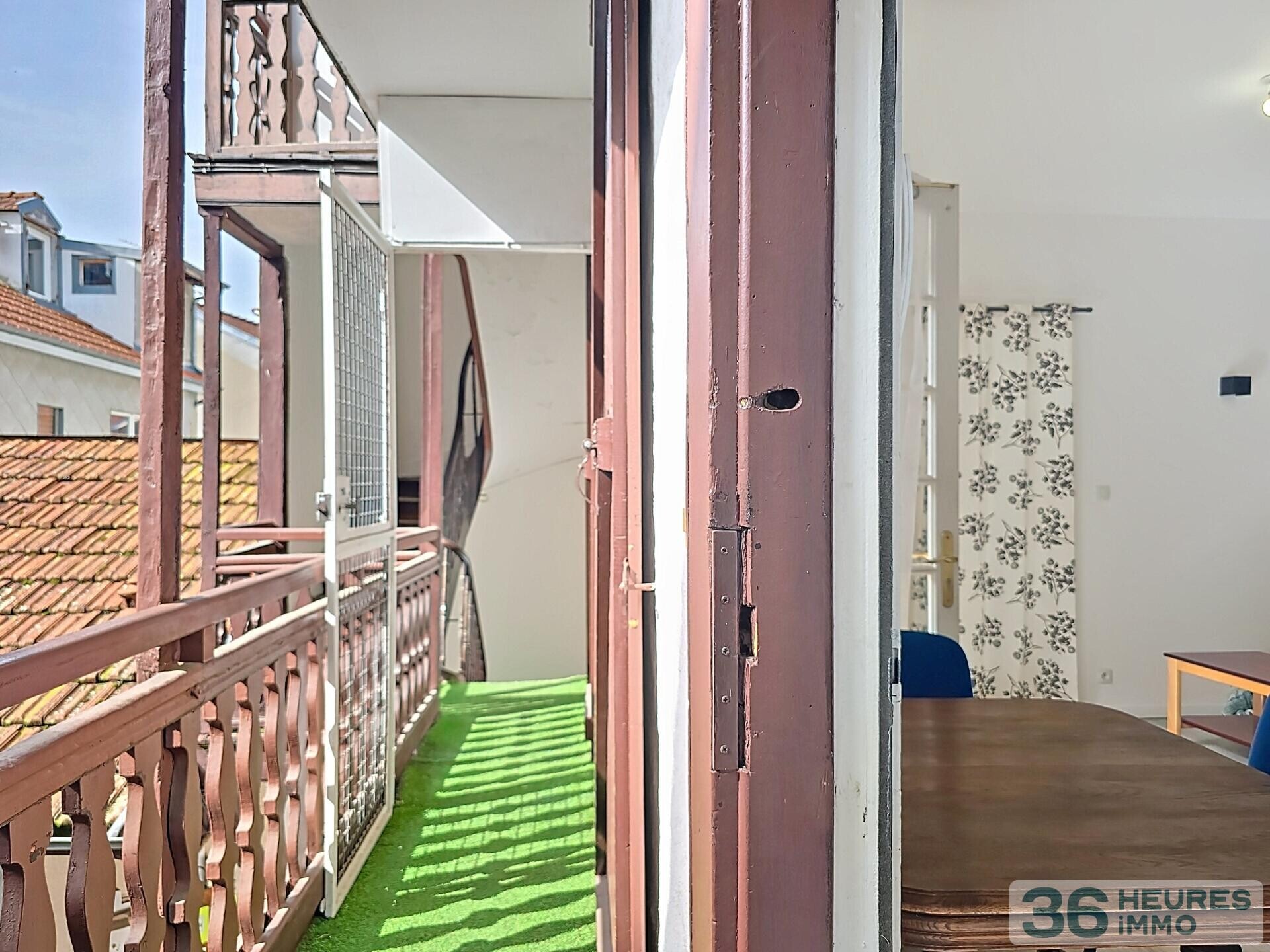 Appartement en fond de cour