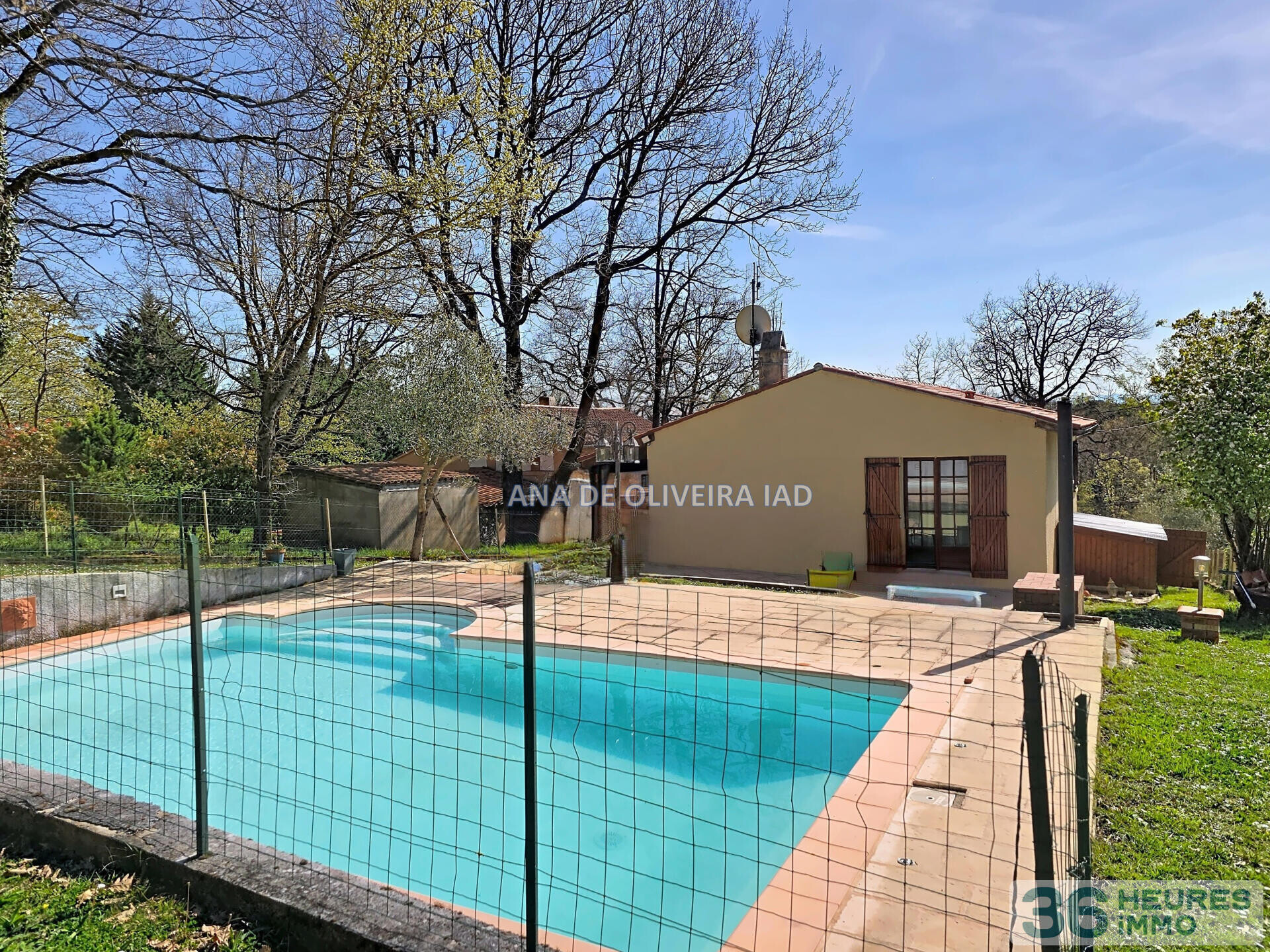 Charmante maison au calme avec piscine et terrasse sans vis-à-vis