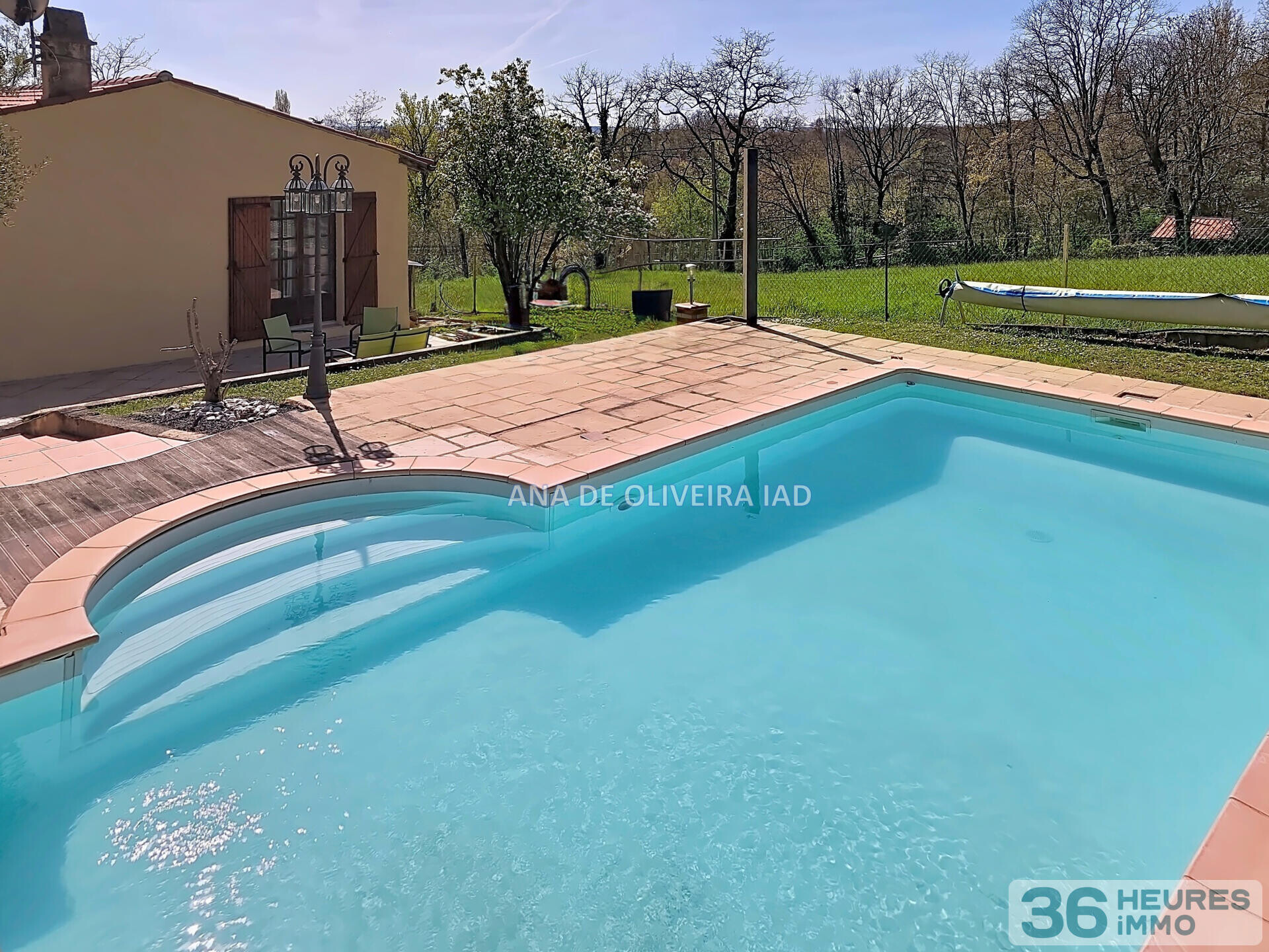 Charmante maison au calme avec piscine et terrasse sans vis-à-vis