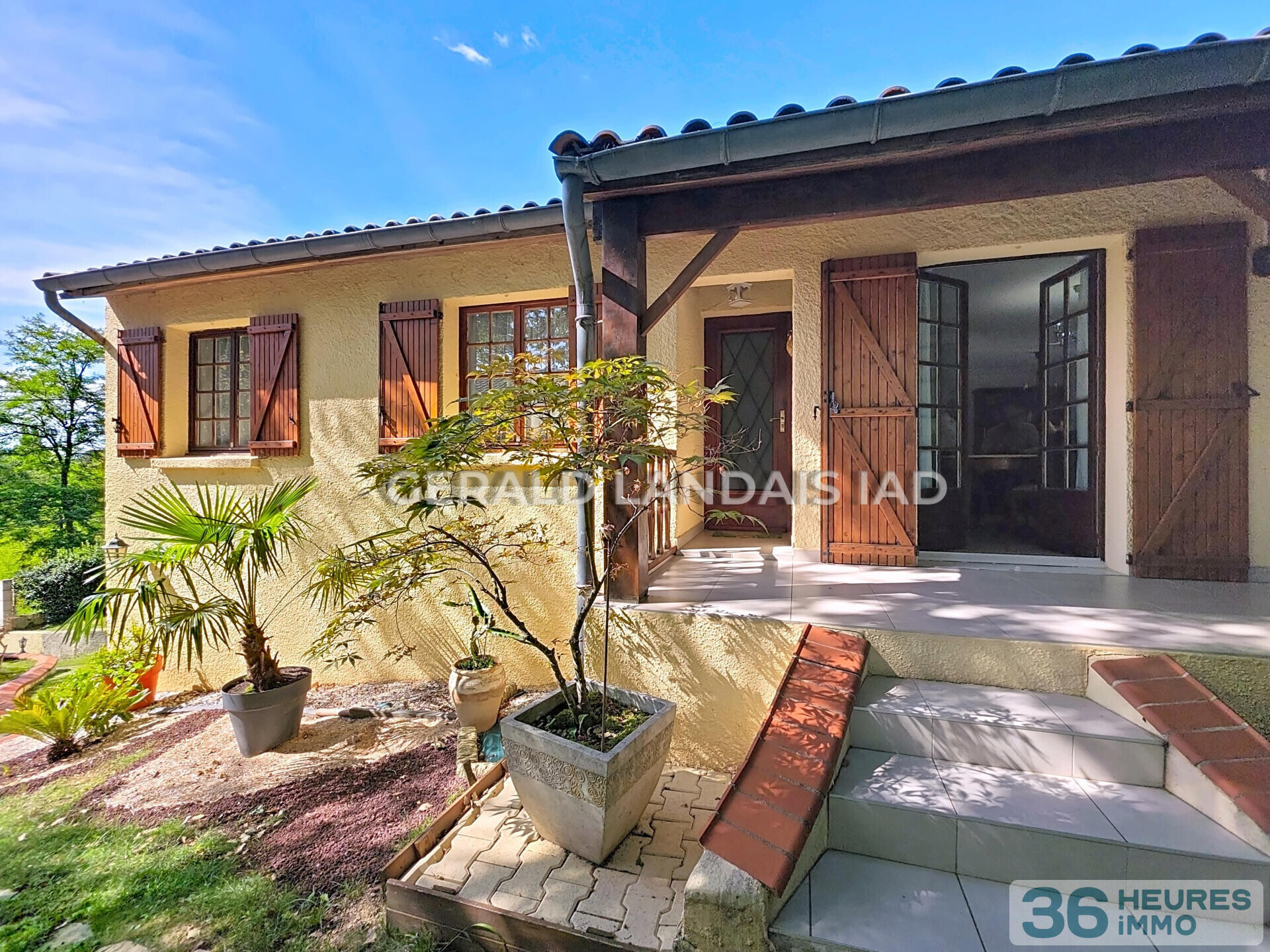 Charmante maison au calme avec piscine et terrasse sans vis-à-vis