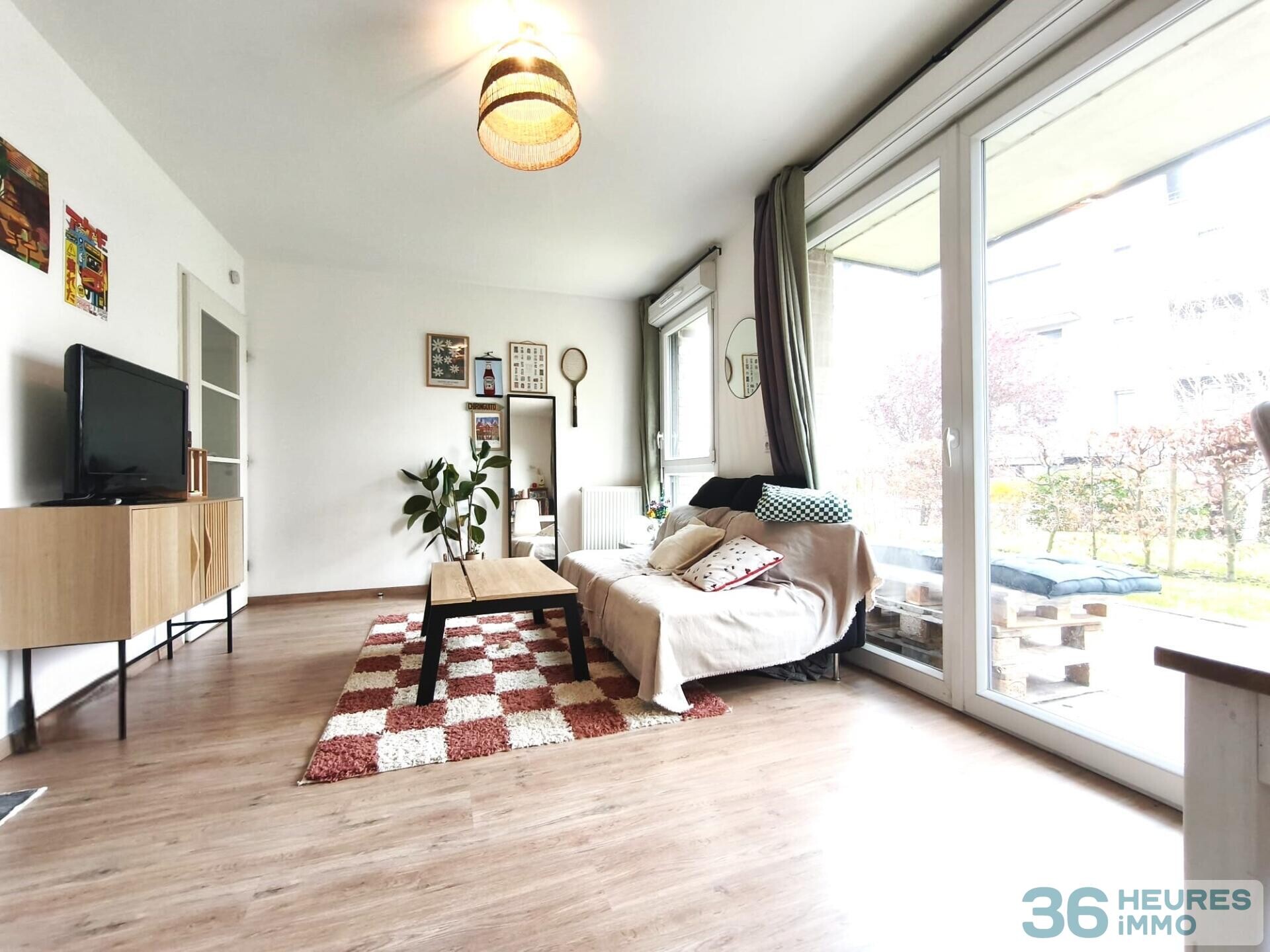 Appartement T2 parking jardin