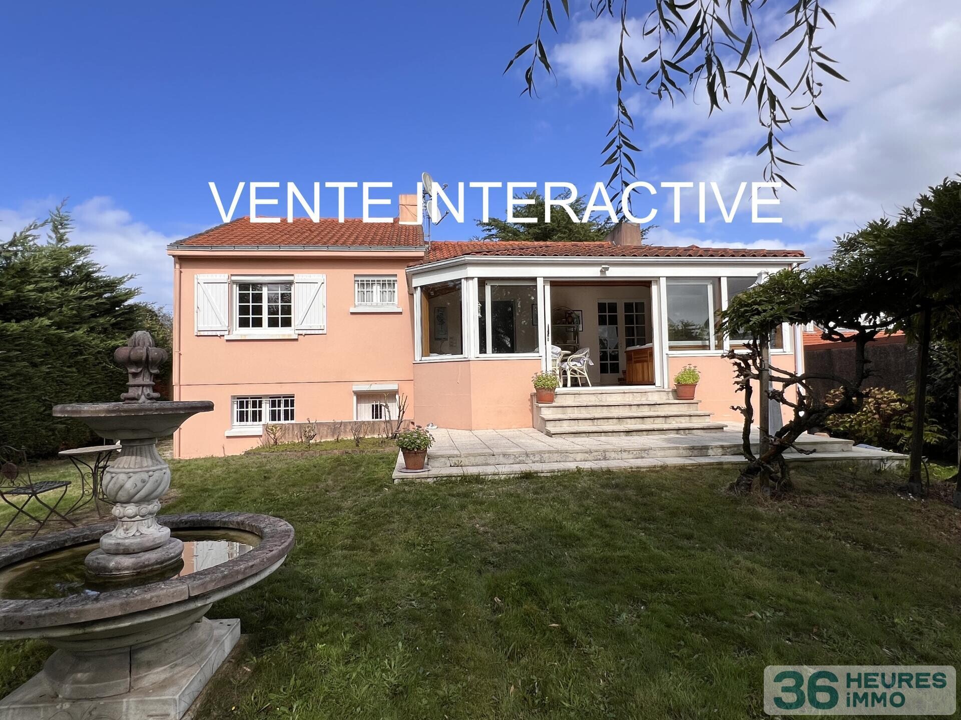 REZE quartier RAGON – Maison familiale 3 chambres - Sous-sol complet - Garage - Jardin