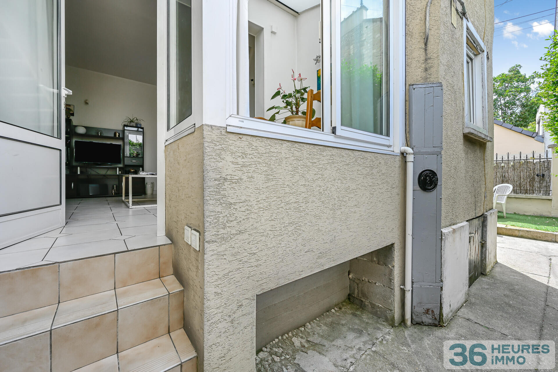 Duplex indépendant 3 chambres à Bois-Colombes avec terrasse