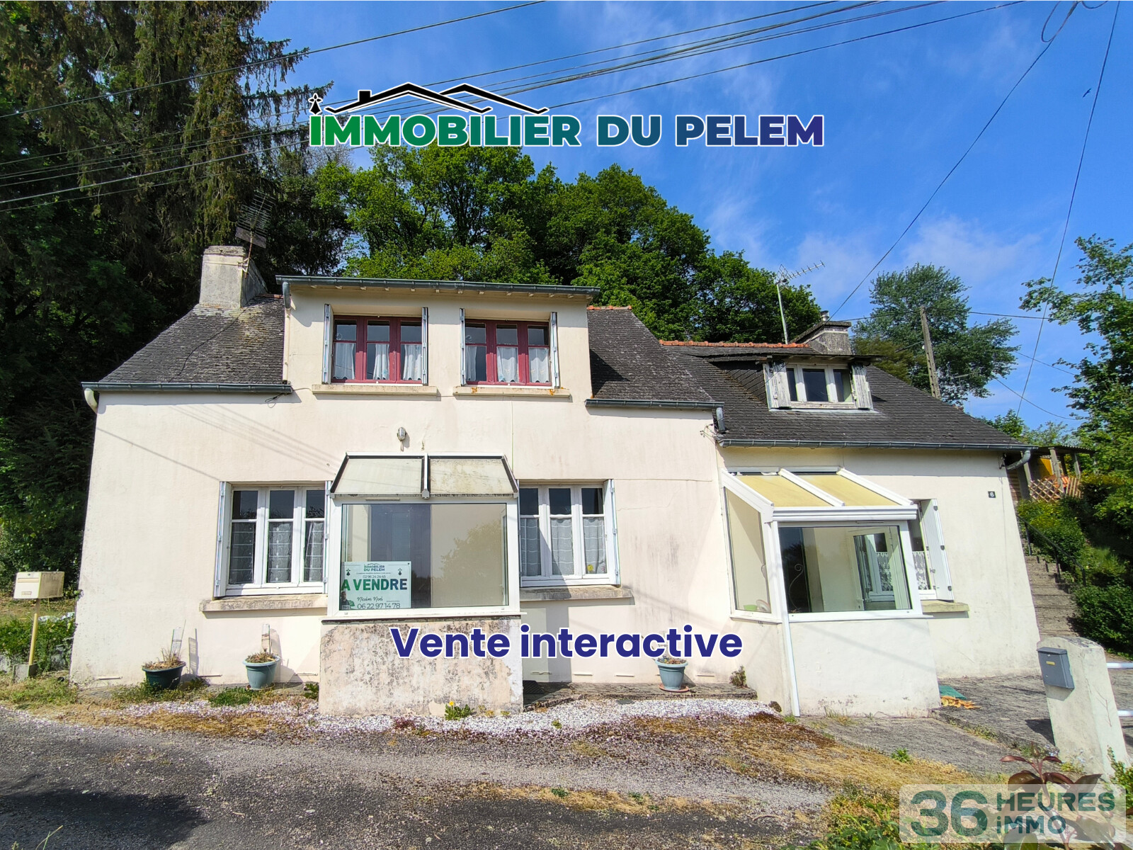 Maison avec terrain constructible – fort potentiel à exploiter