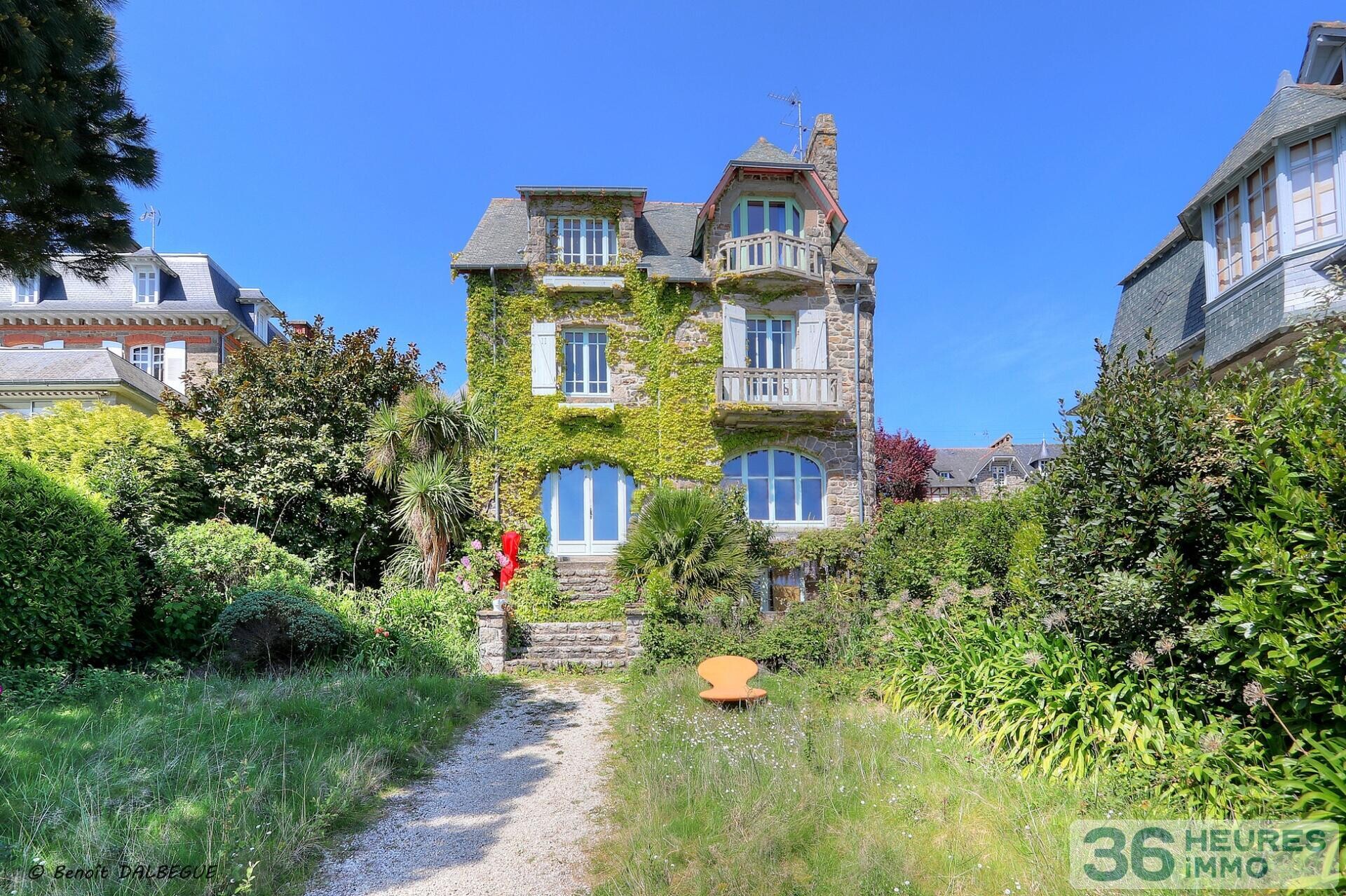 Maison d'exception vue mer Cancale.
