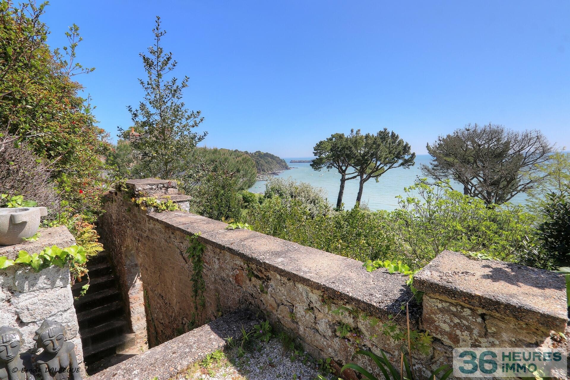 Maison d'exception vue mer Cancale.