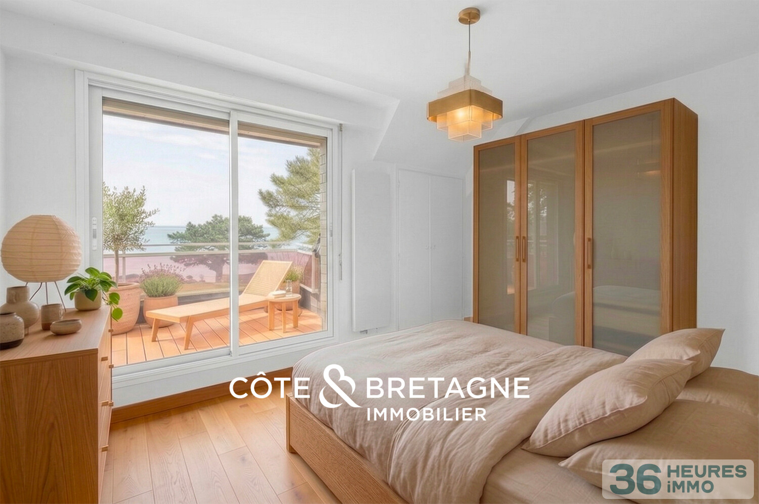 MAISON AVEC VUE MER À SÉNÉ DANS LE MORBIHAN | Réf : 202663