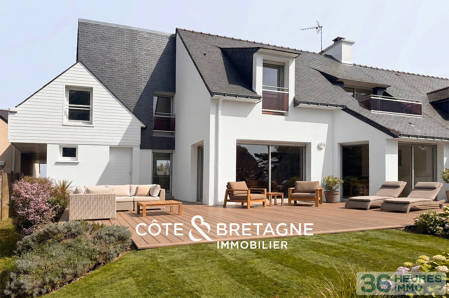 MAISON AVEC VUE MER À SÉNÉ DANS LE MORBIHAN | Réf : 202663