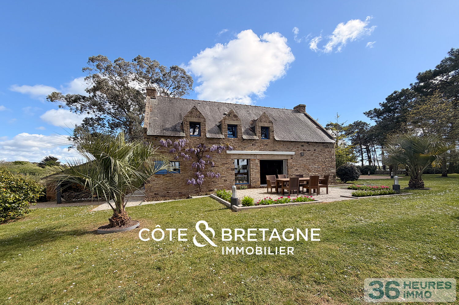 MAISON EN PIERRE AVEC VUE À LOCOAL-MENDON DANS LE MORBIHAN | Réf : 202668