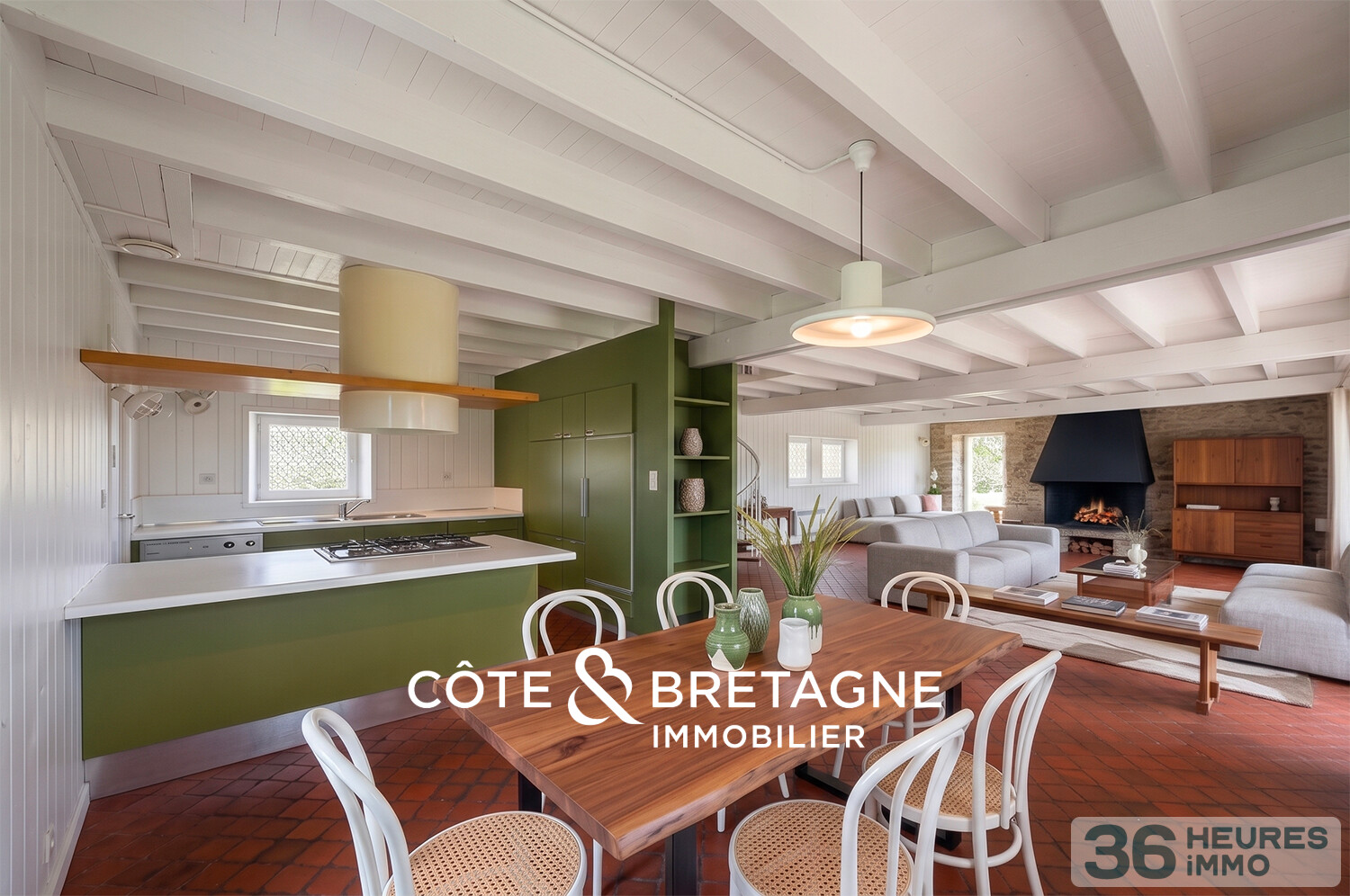 MAISON EN PIERRE AVEC VUE À LOCOAL-MENDON DANS LE MORBIHAN | Réf : 202668