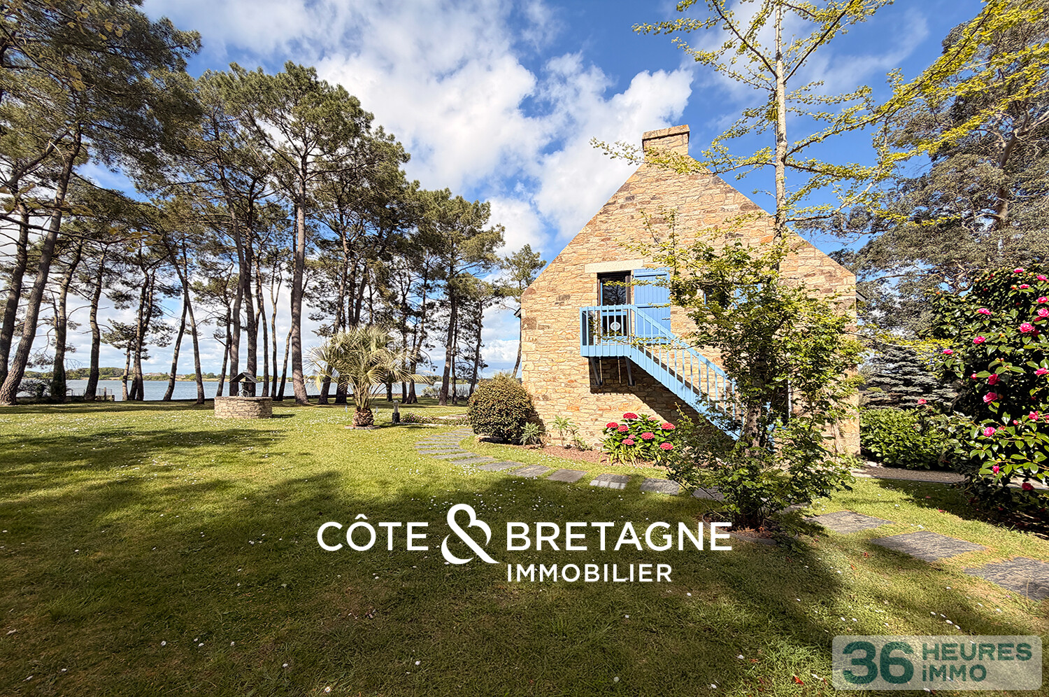 MAISON EN PIERRE AVEC VUE À LOCOAL-MENDON DANS LE MORBIHAN | Réf : 202668