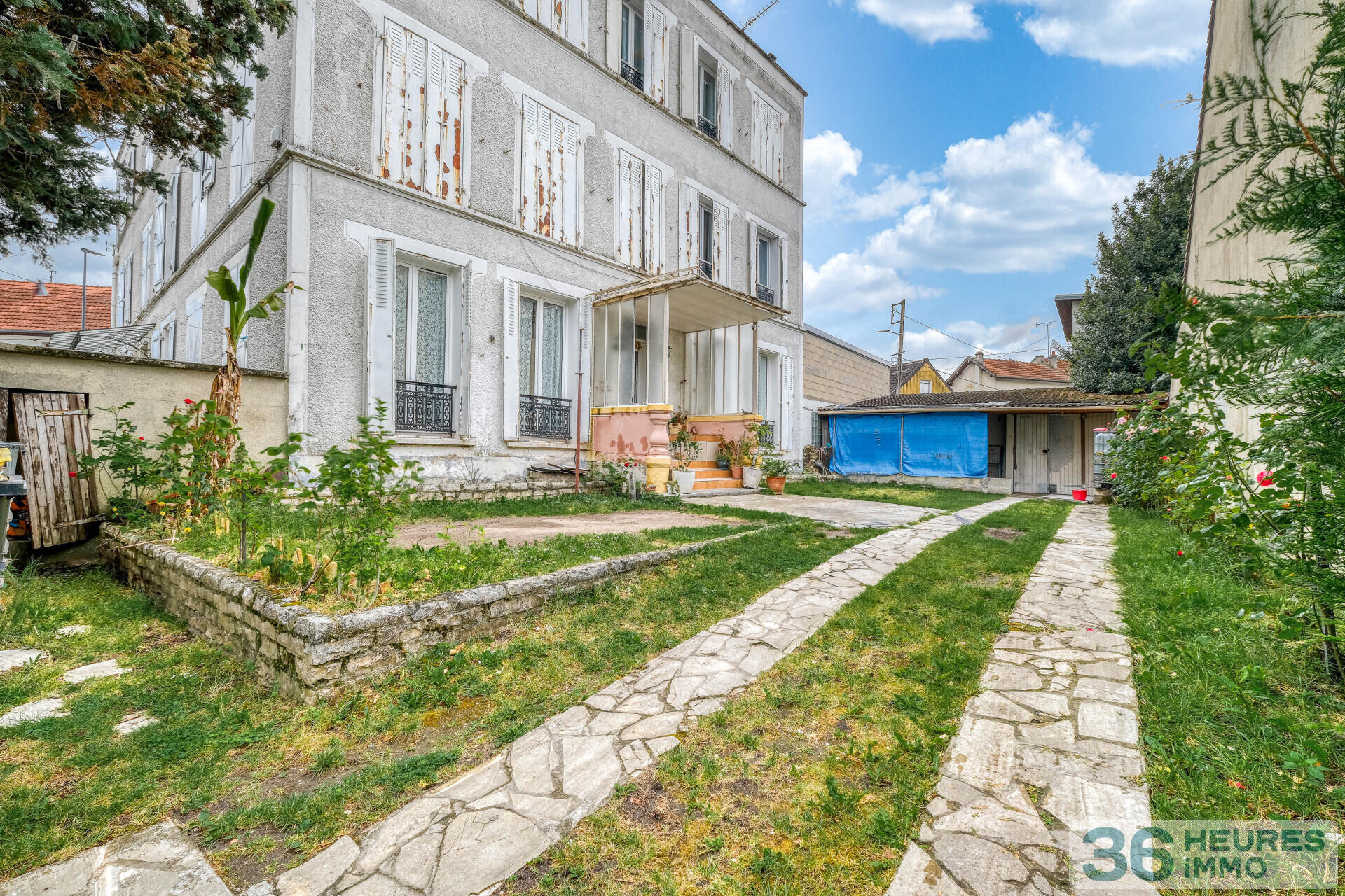 appartement familial et spacieux - 4 pièces avec Jardin, Garage, cave et dépendance proche centre-ville Sevran
