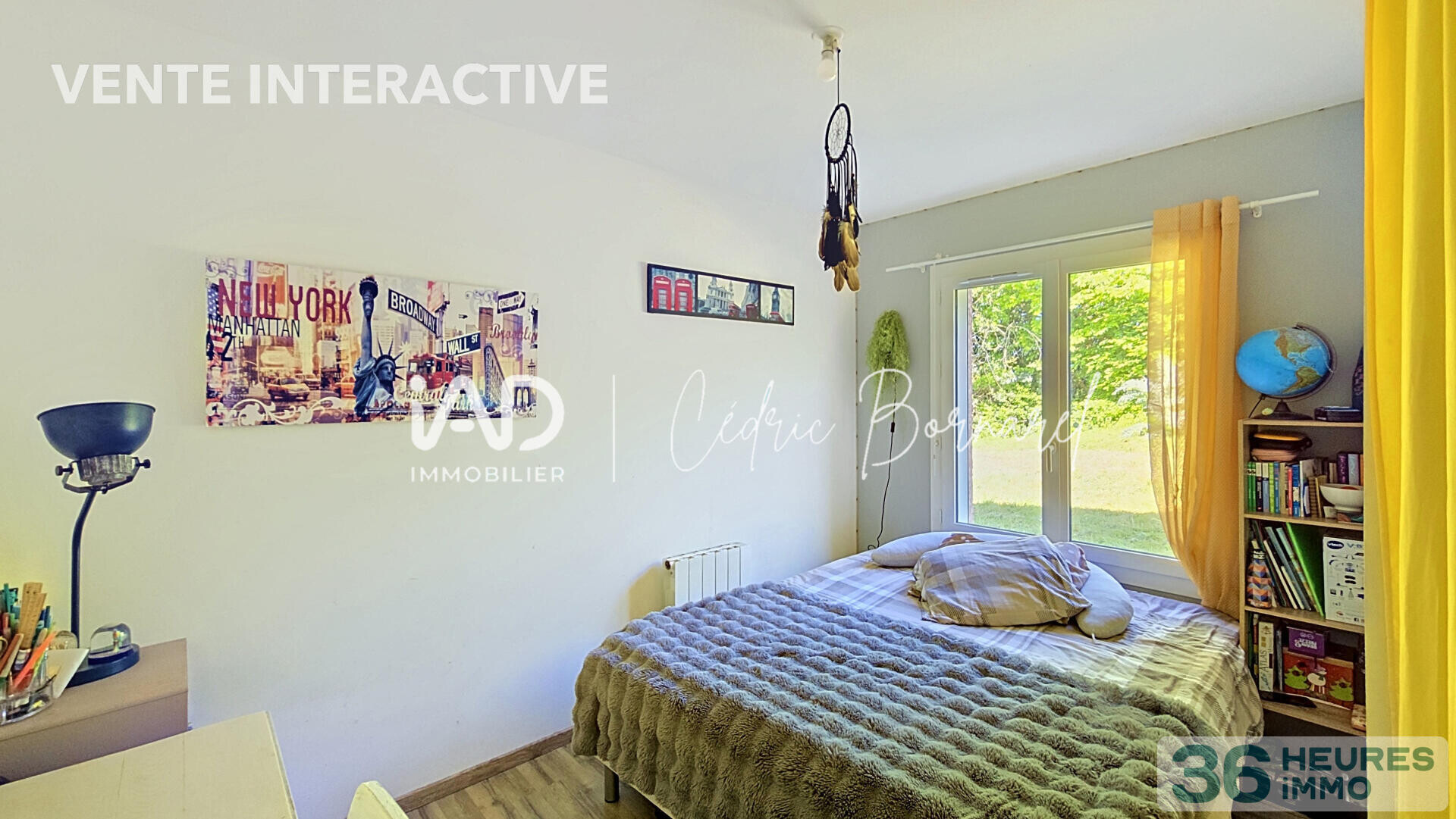 Maison individuelle de plain-pied – 133 m² habitables – 4 chambres – terrain 965 m² – Chalamont