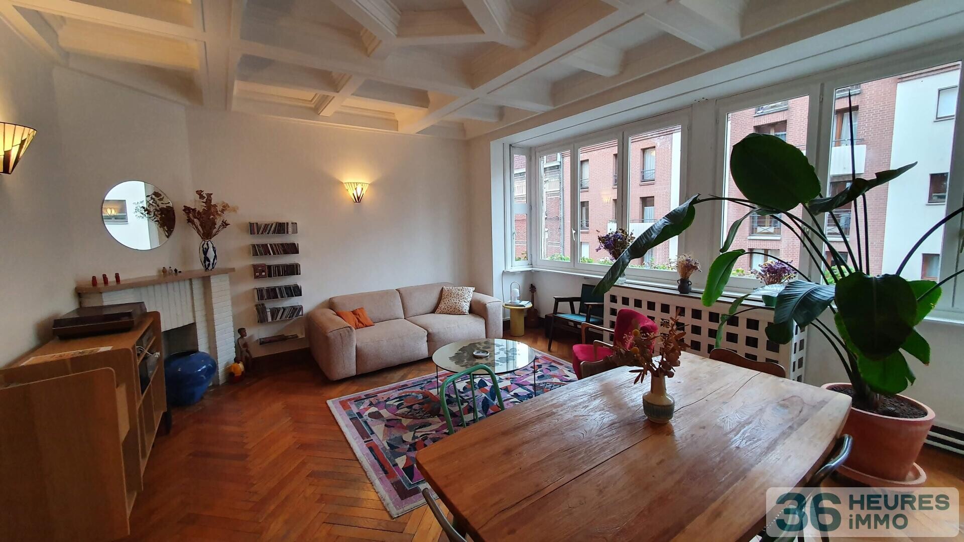 Appartement Art Déco 81 m² – Proximité Vauban – Ascenseur et cave