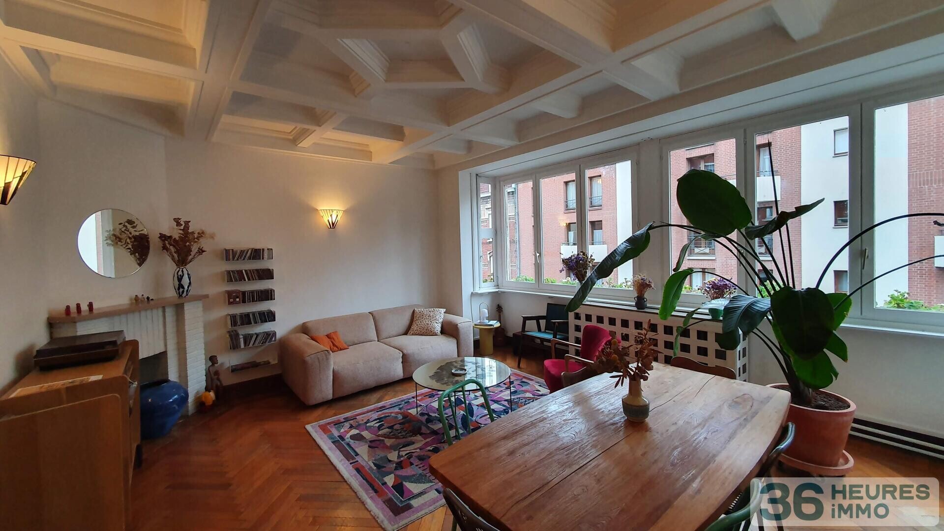 Appartement Art Déco 81 m² – Proximité Vauban – Ascenseur et cave