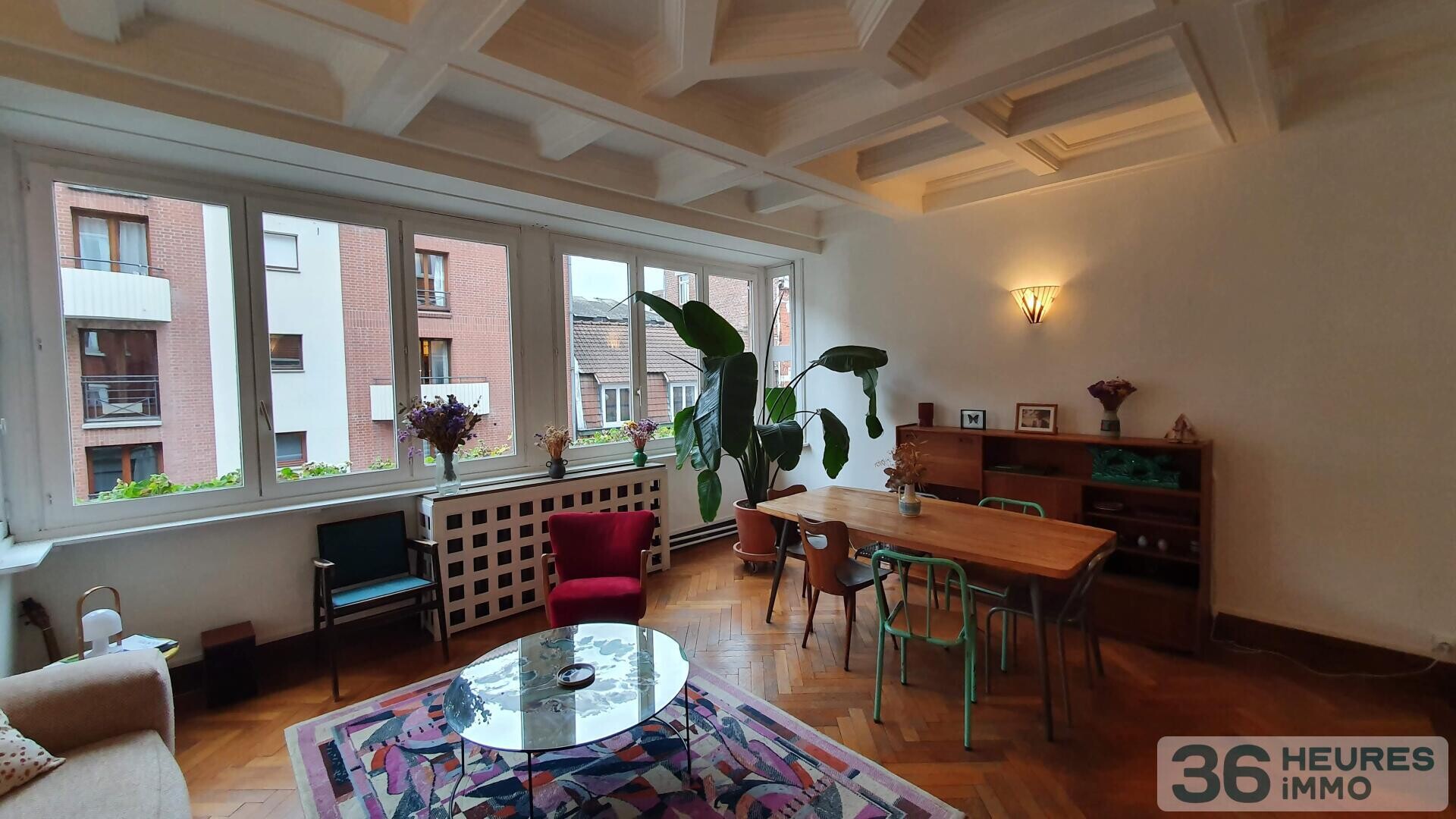 Appartement Art Déco 81 m² – Proximité Vauban – Ascenseur et cave