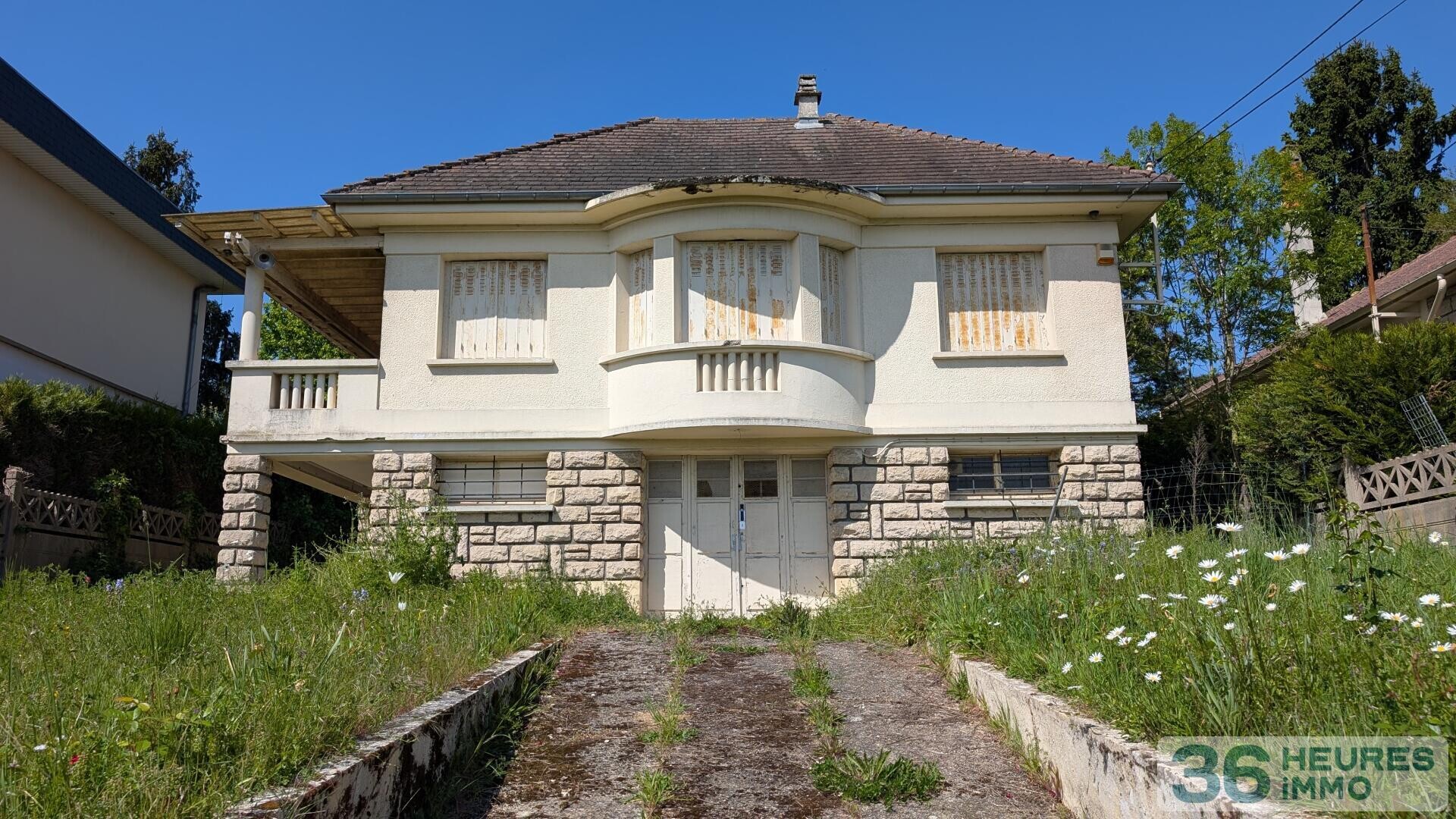 Maison sur Terrain de 788m2 à rénover intégralement, à 5 minutes à pied de la gare d'Epinay sur Orge