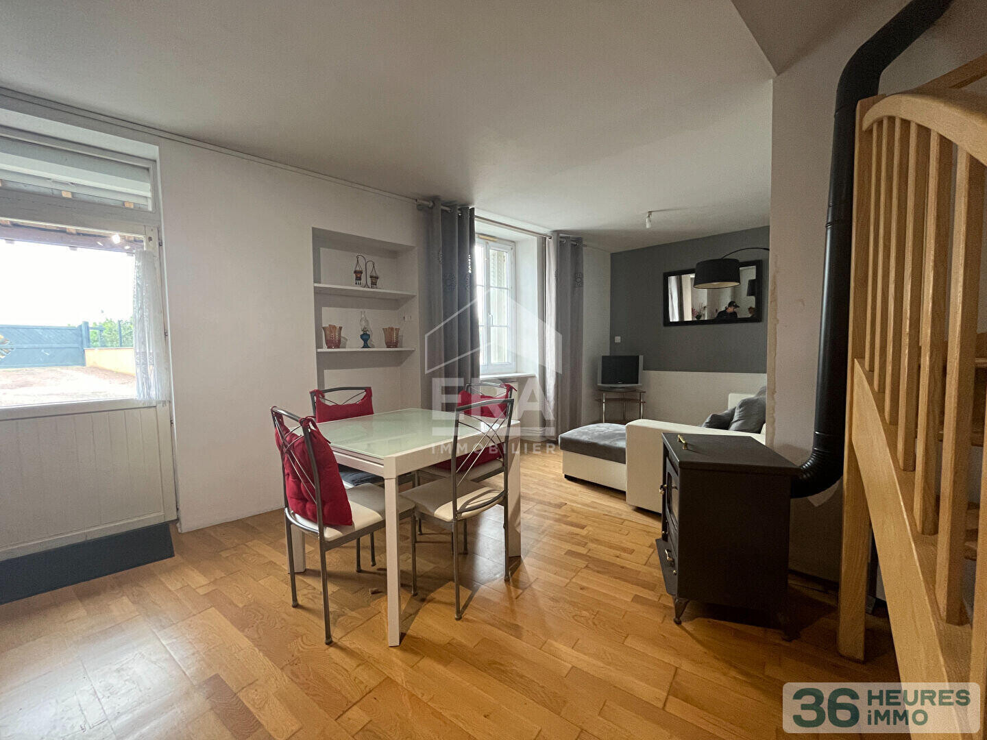 VENTE INTERACTIVE - MAISON À SAINT-DENIS-D'ORQUES -  3 CHAMBRES - JARDIN