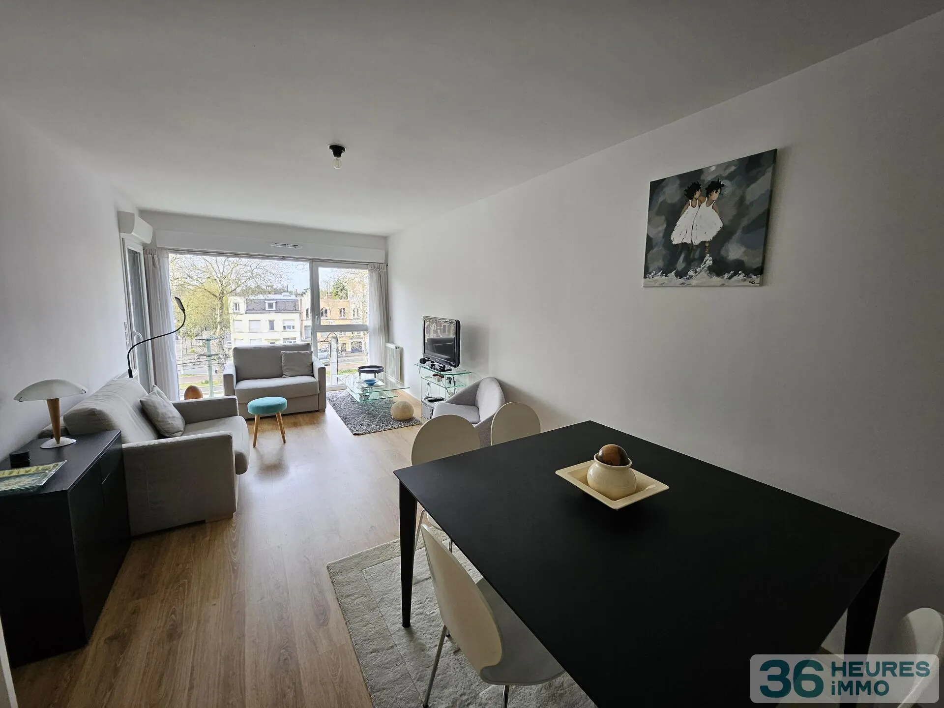 T2 lumineux avec loggia et box dans résidence récente de standing