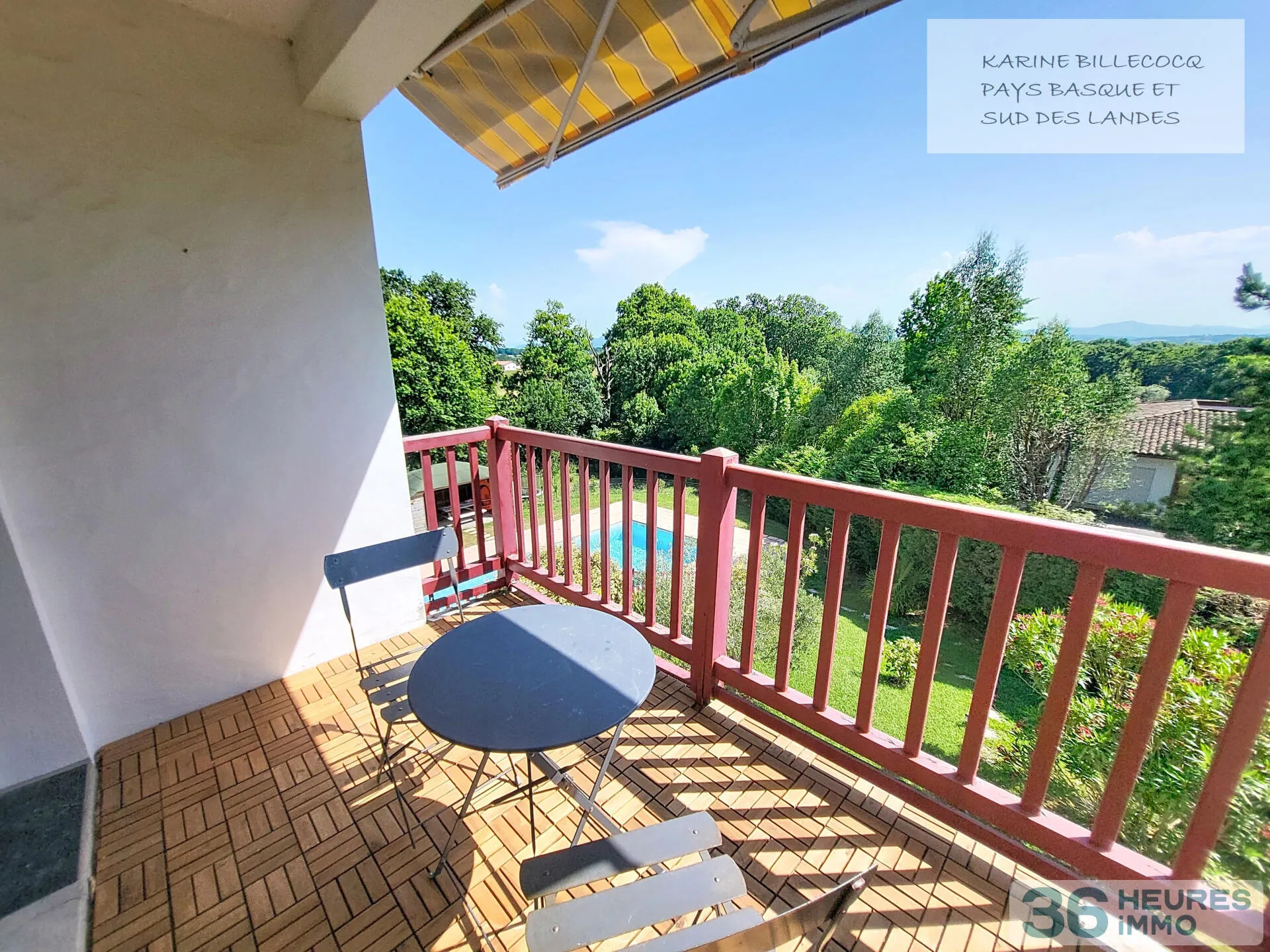 APPARTEMENT T4 AVEC JARDIN ET PISCINE