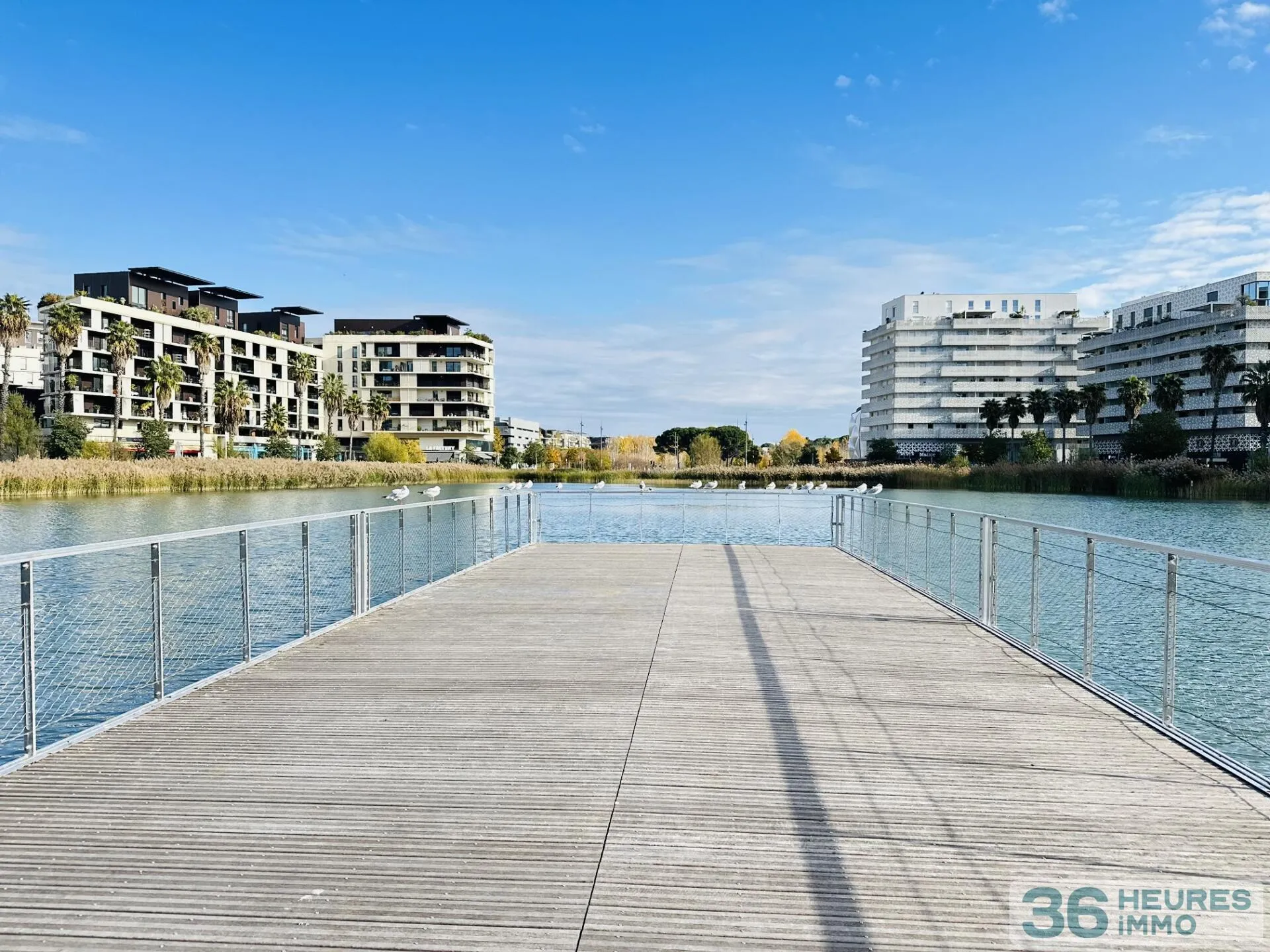 MONTPELLIER - PORT MARIANNE - T 3 à deux pas du bassin Jacques Coeur