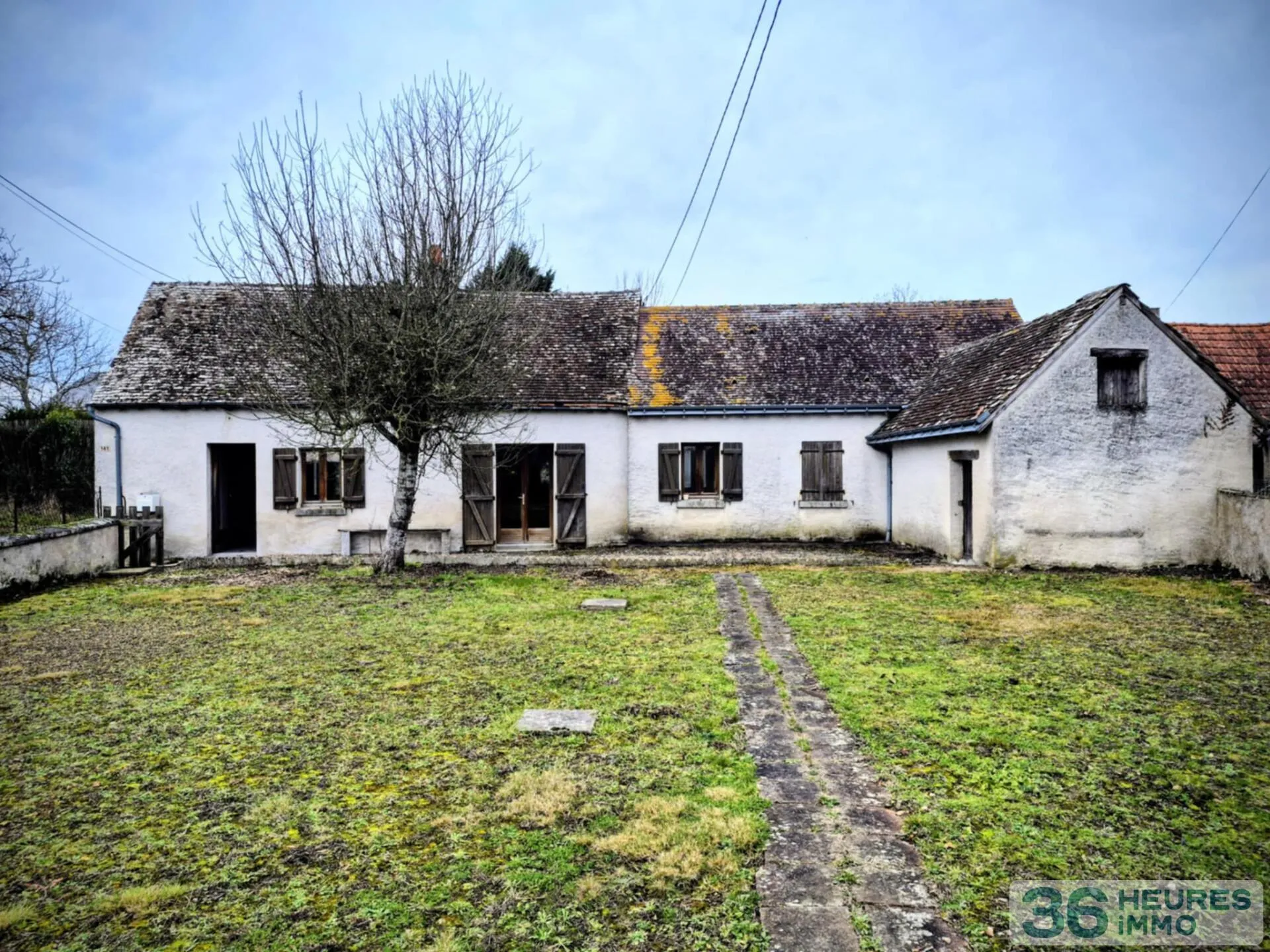 Maison en pierre à rénover