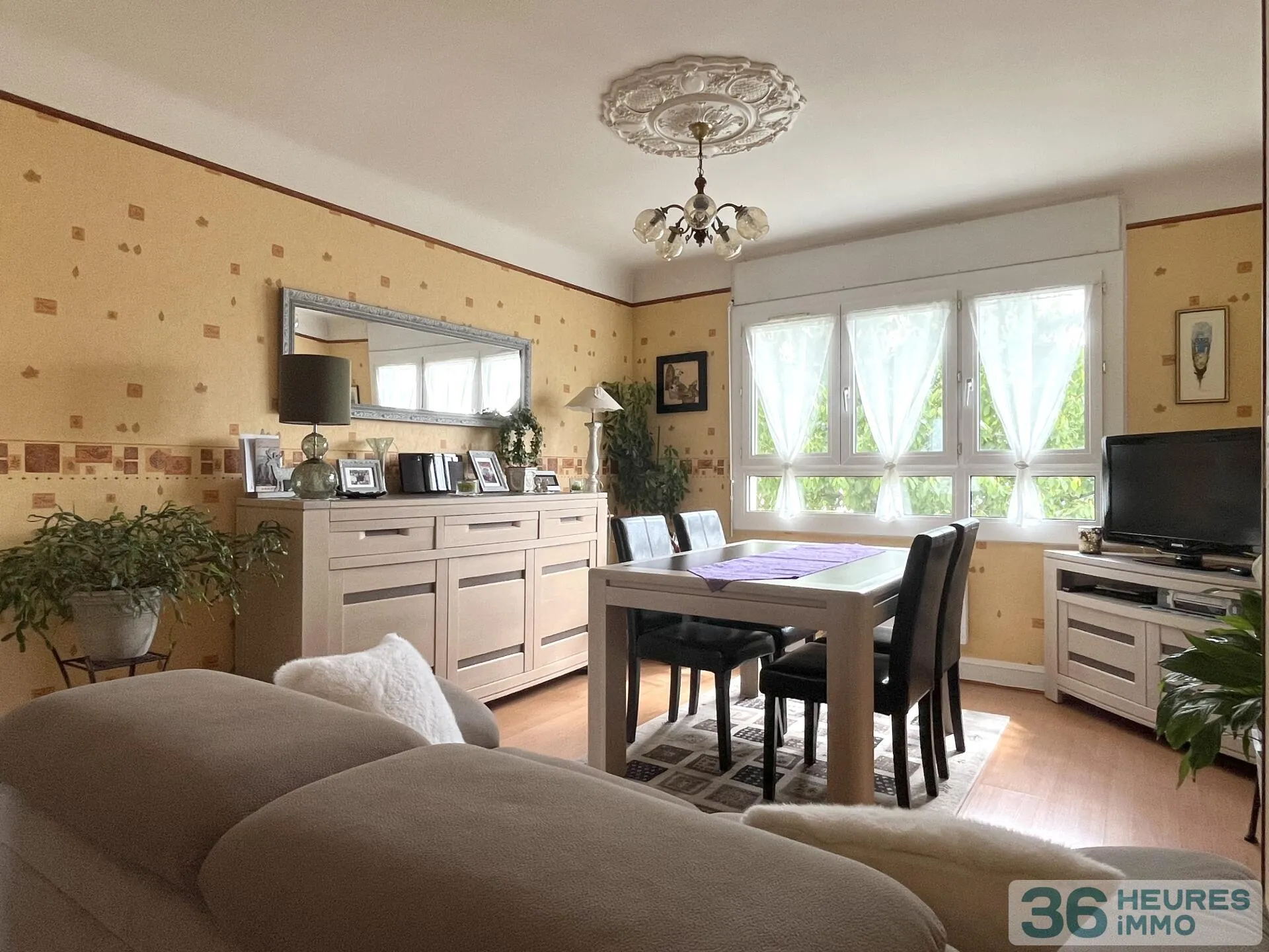 Sartrouville les Dix Arpents | Appartement 3 pièces traversant, lumineux, à 10 min à pieds du RER