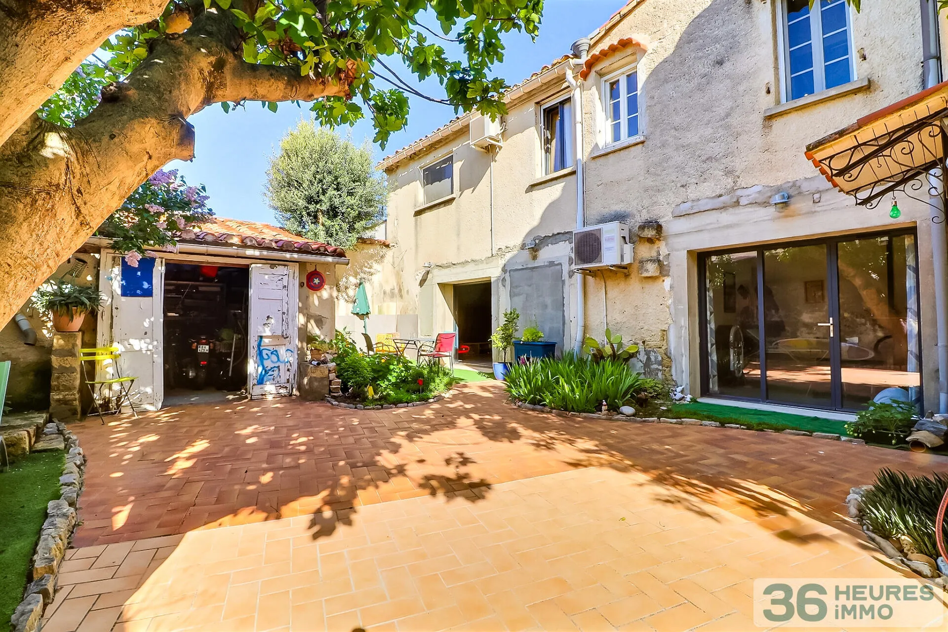 Maison de village de 135m2 avec garage et cour