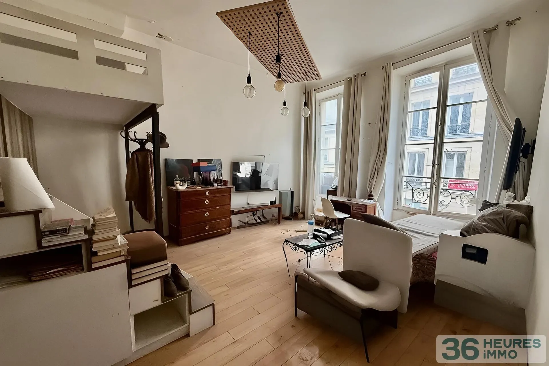 Appartement 3 pièces dans un bel immeuble ancien au coeur du quartier Latin
