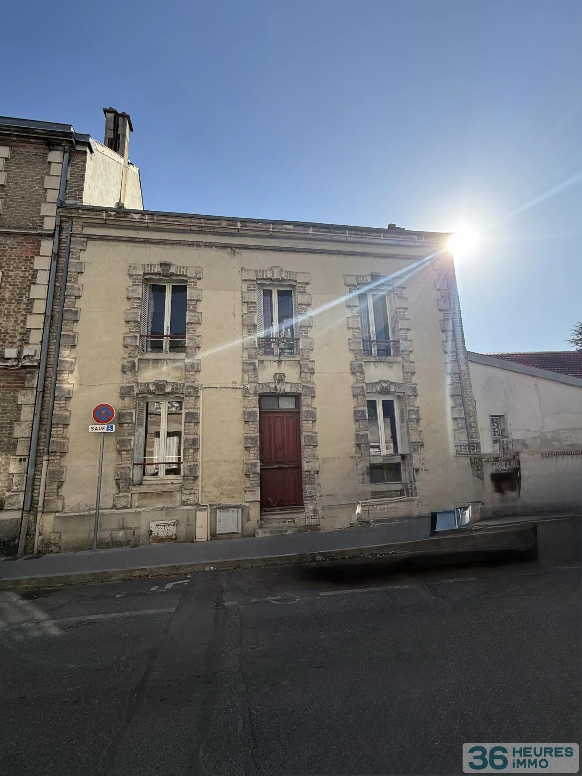 REIMS- rue des Capucins - Maison Rémoise T6 d’environ 112m2 à rénover