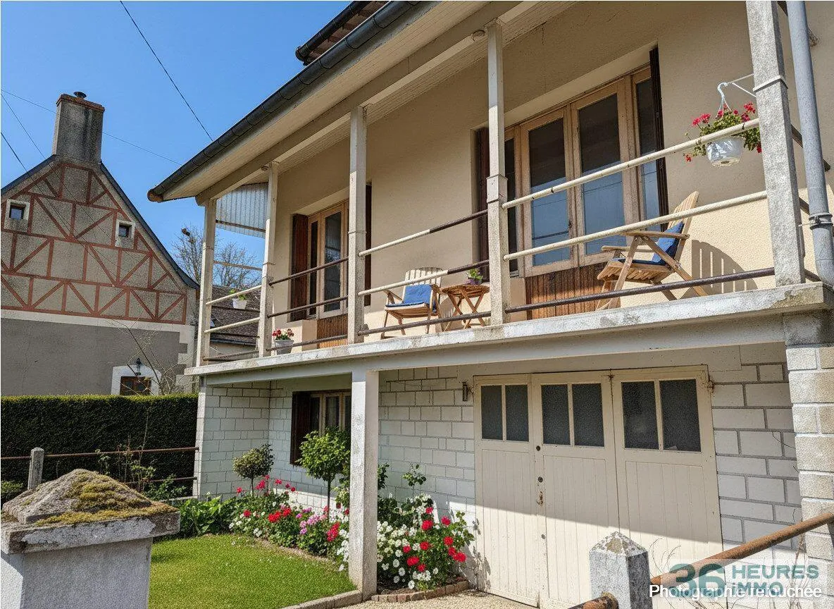 MAISON A RENOVER – 2 CHAMBRES - GARAGE – JARDIN – LUCHE PRINGE