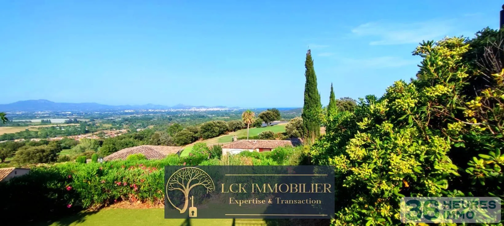 Villa T5 vue mer avec jardin