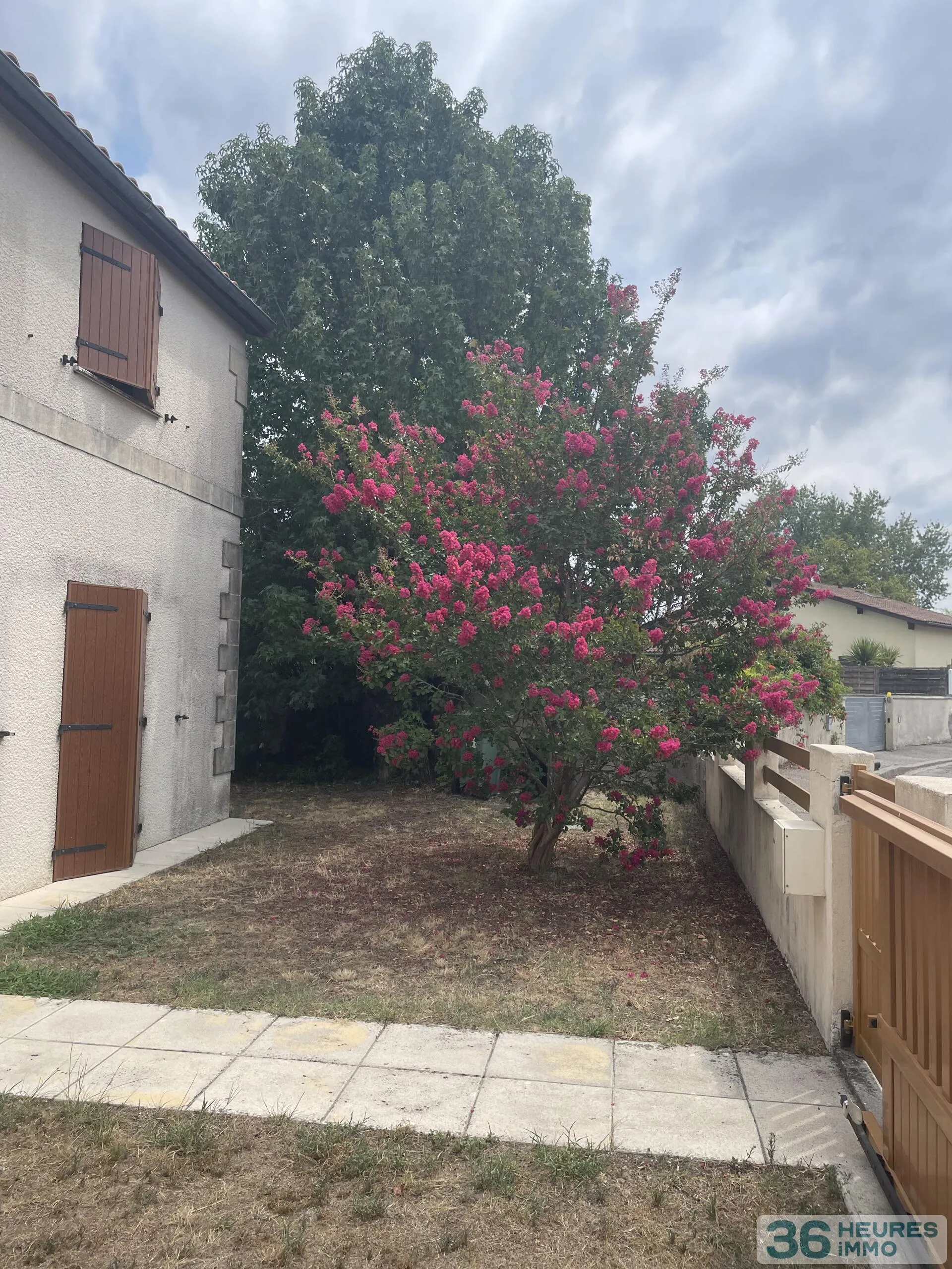 MAISON 112 M² AVEC JARDIN VENDUE LOUEE  A BLANQUEFORT