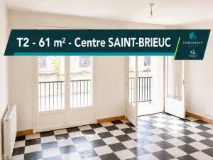 Exclusivité étude CHEUVREUX appartement T2 - Saint-Brieuc