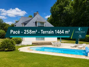 Maison de standing 258 m² avec piscine - 466m² Utile — Pacé, aux portes de Rennes