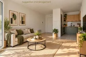 Carrières sous Poissy T2 de 38 m²– Résidence avec piscine